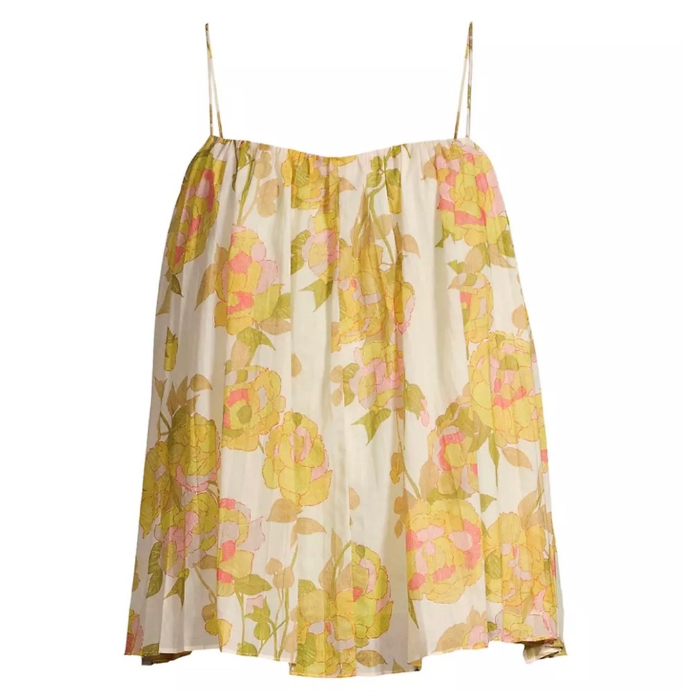 Rebecca Taylor Wild Pleated Tank
